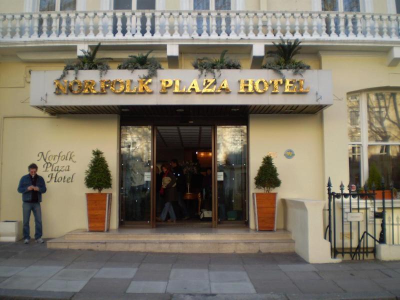 Norfolk Plaza Hotel Лондон Экстерьер фото