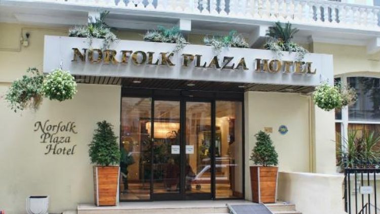 Norfolk Plaza Hotel Лондон Экстерьер фото